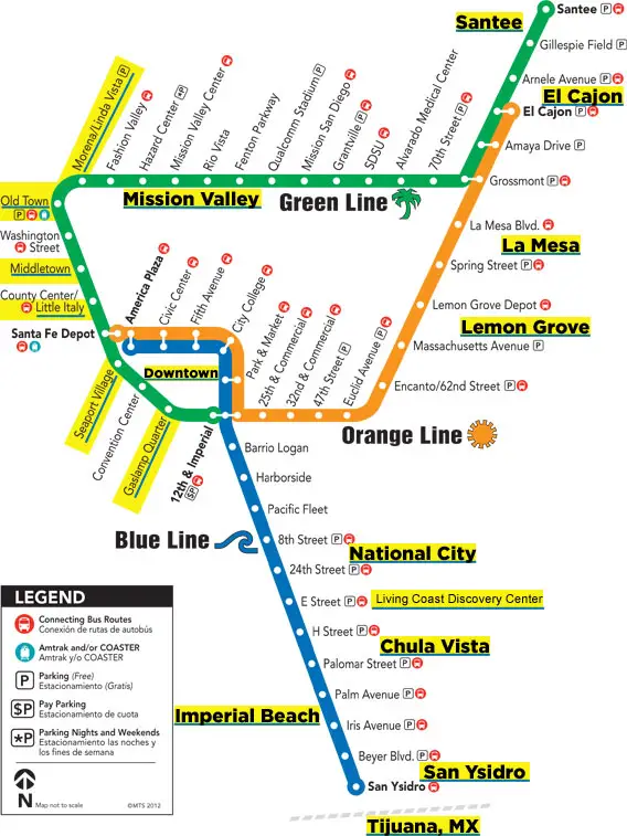 Chula Vista Transit Bus Schedule