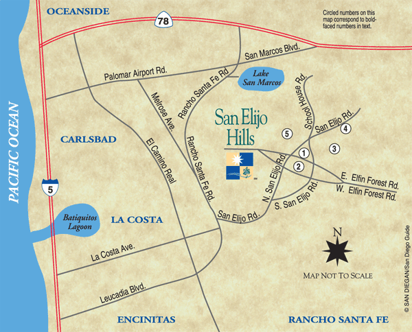San Elijo Hills map